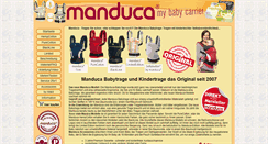 Desktop Screenshot of manducababytrage.de